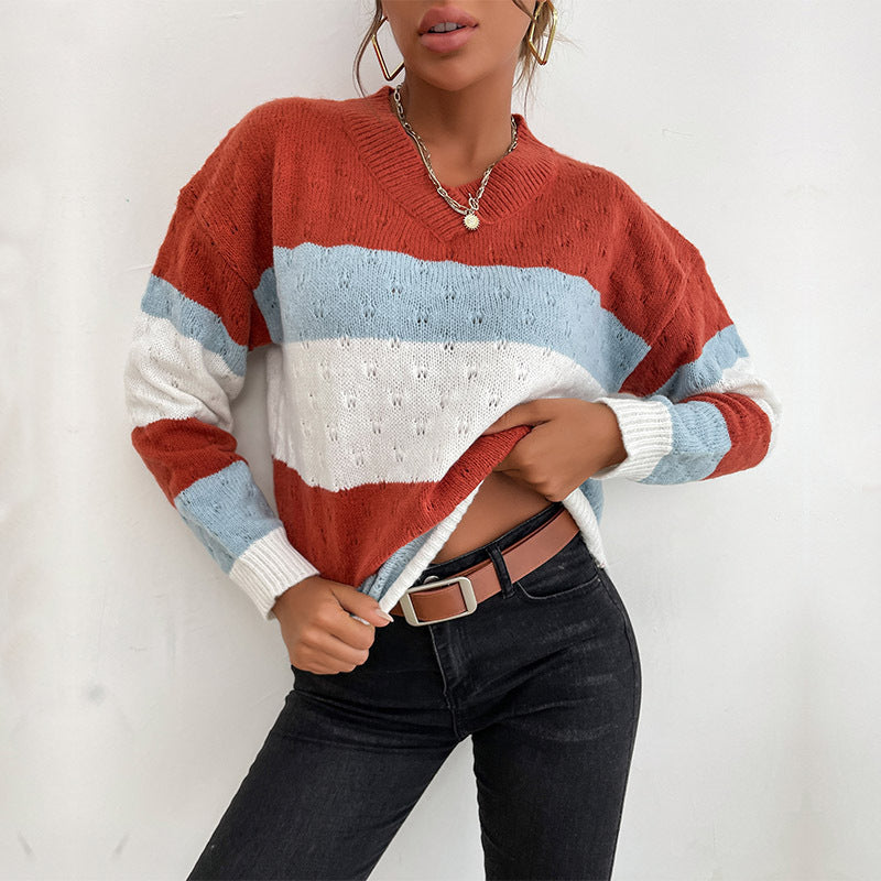 Chic Autumn & Winter Casual Loose-Fit Long-Sleeved Sweater for Women