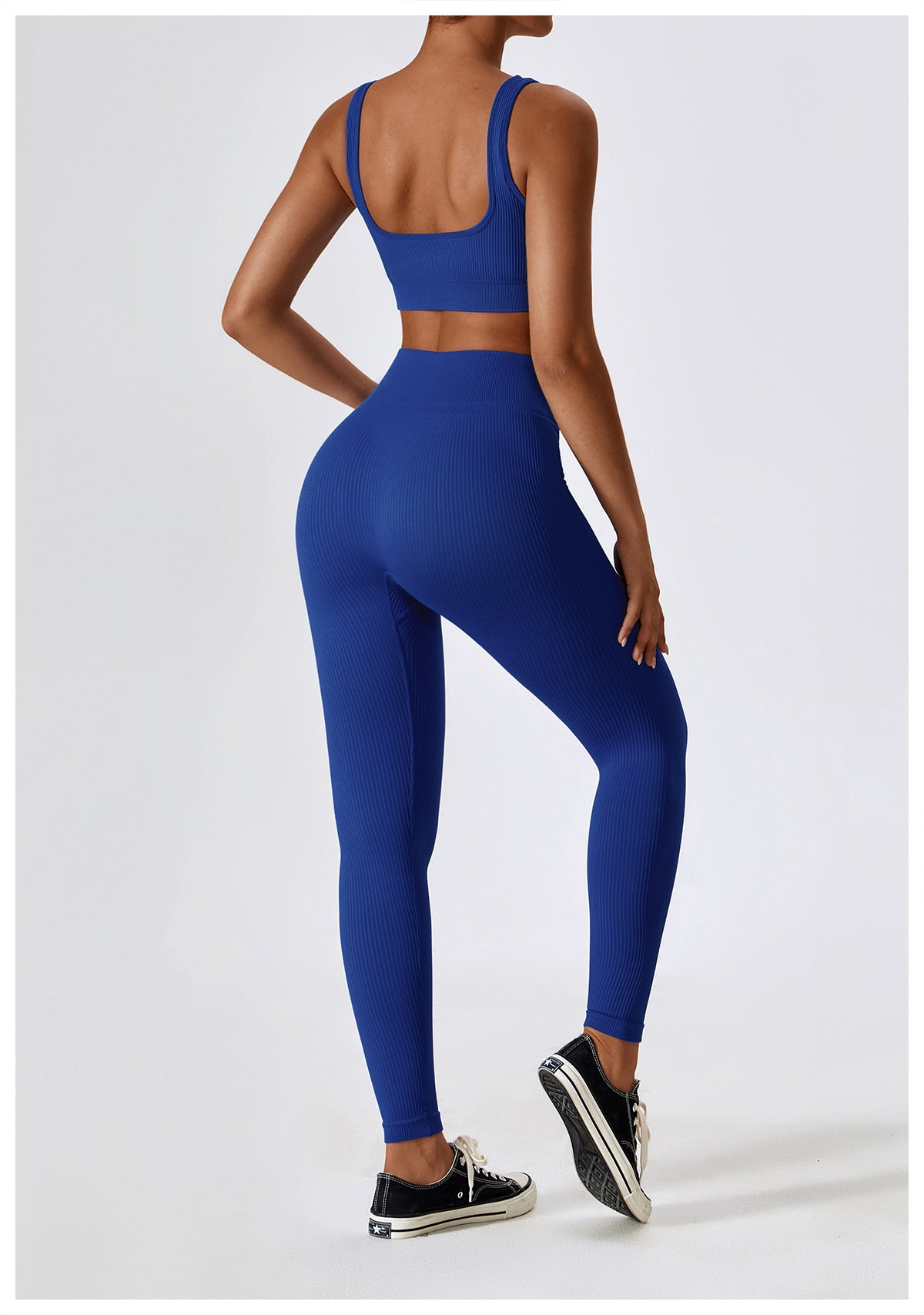 Seamless Yoga Wear Set Running Tight Sports Set Women's Quick Dry High Waist Fitness Wear