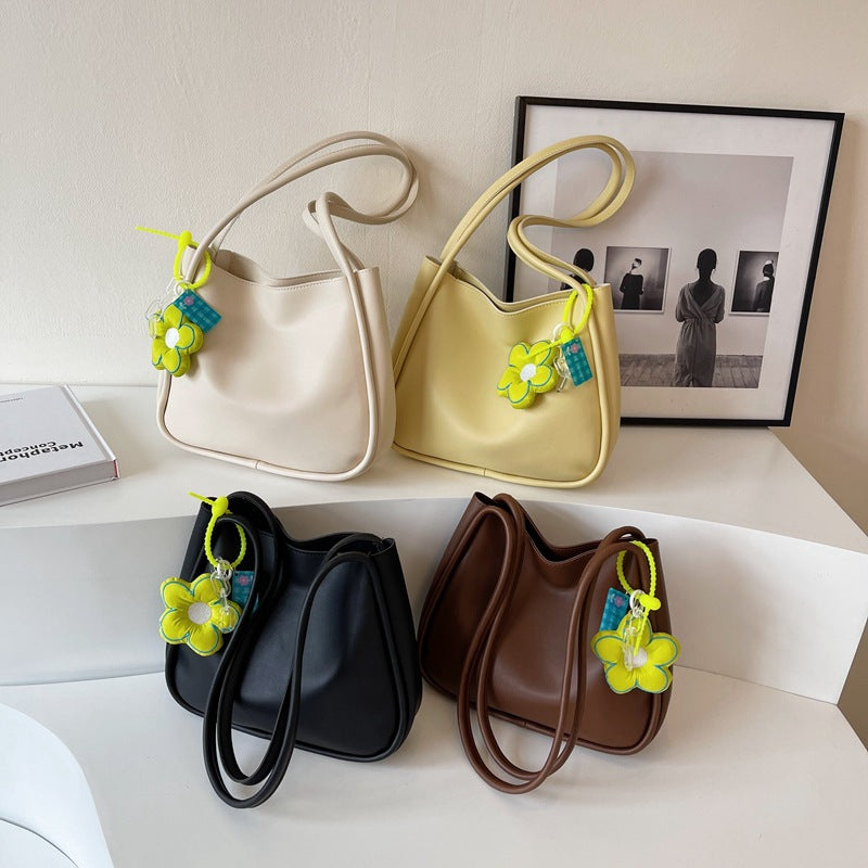 Version Of Fashion Tote Bag Female Autumn And Winter New Commuter Large Capacity Shoulder Bag Leisure Simple Bag