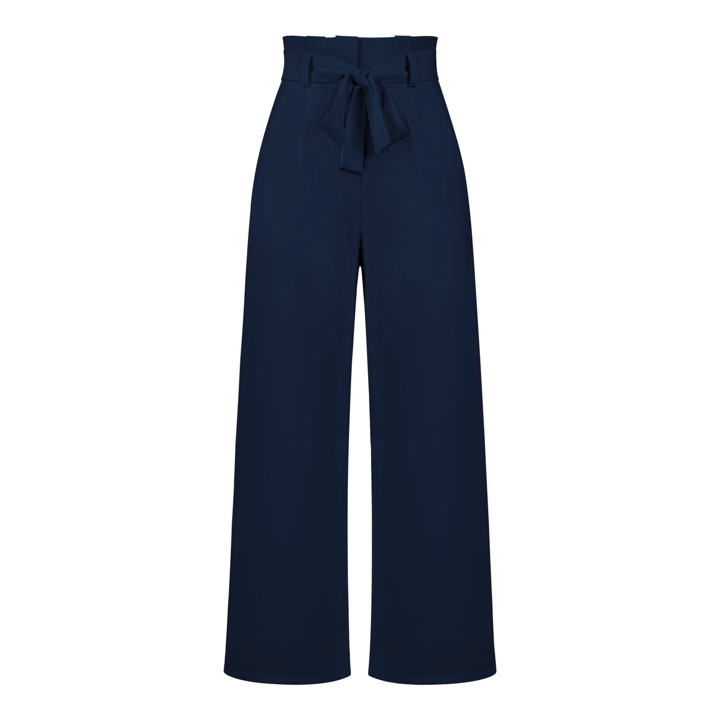Fashion New Workplace Women's Pants Casual Wide Leg Pants With Belt Temperament Commuter Pants Summer