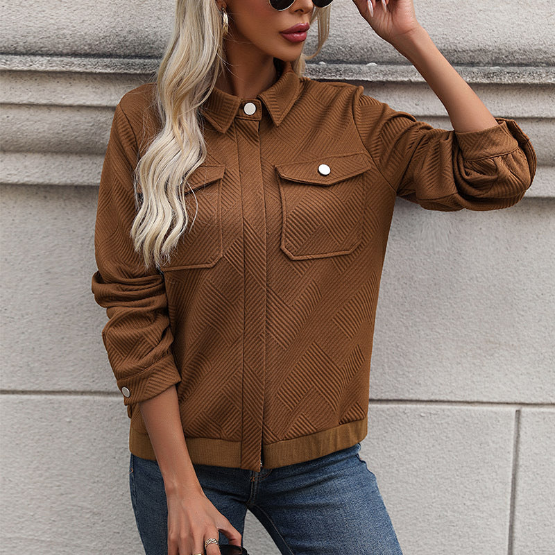Autumn New Fashion Women's Maillard Jacket