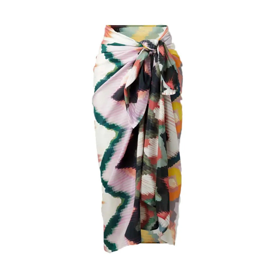 New Gradient Tie-Dye One-Piece Swimsuit For Women