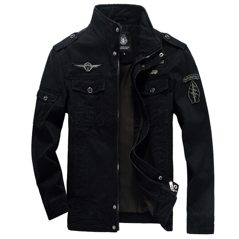 Men's Jacket Casual Special Forces Military Uniform Large Size Flight Suit Outdoor Sports Tooling