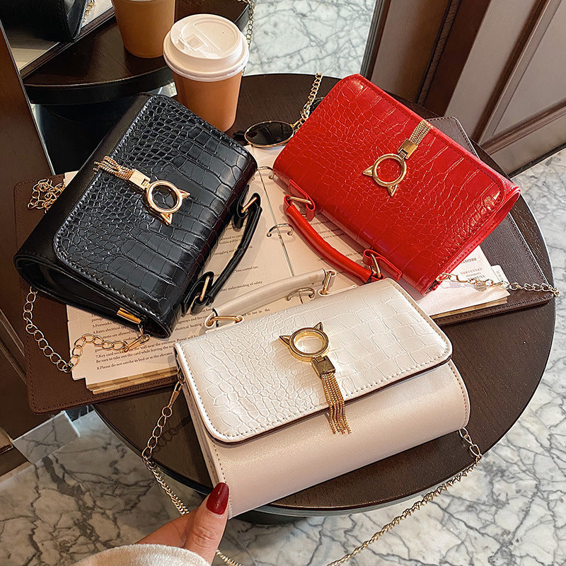 Single Shoulder Crossbody Bag Female Bag New Style Casual Crossbody Bag Chain Version Of Small Square Bag Female Bag