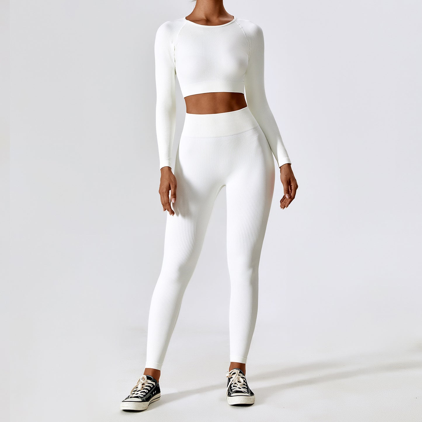 Seamless Yoga Wear Set Running Tight Sports Set Women's Quick Dry High Waist Fitness Wear