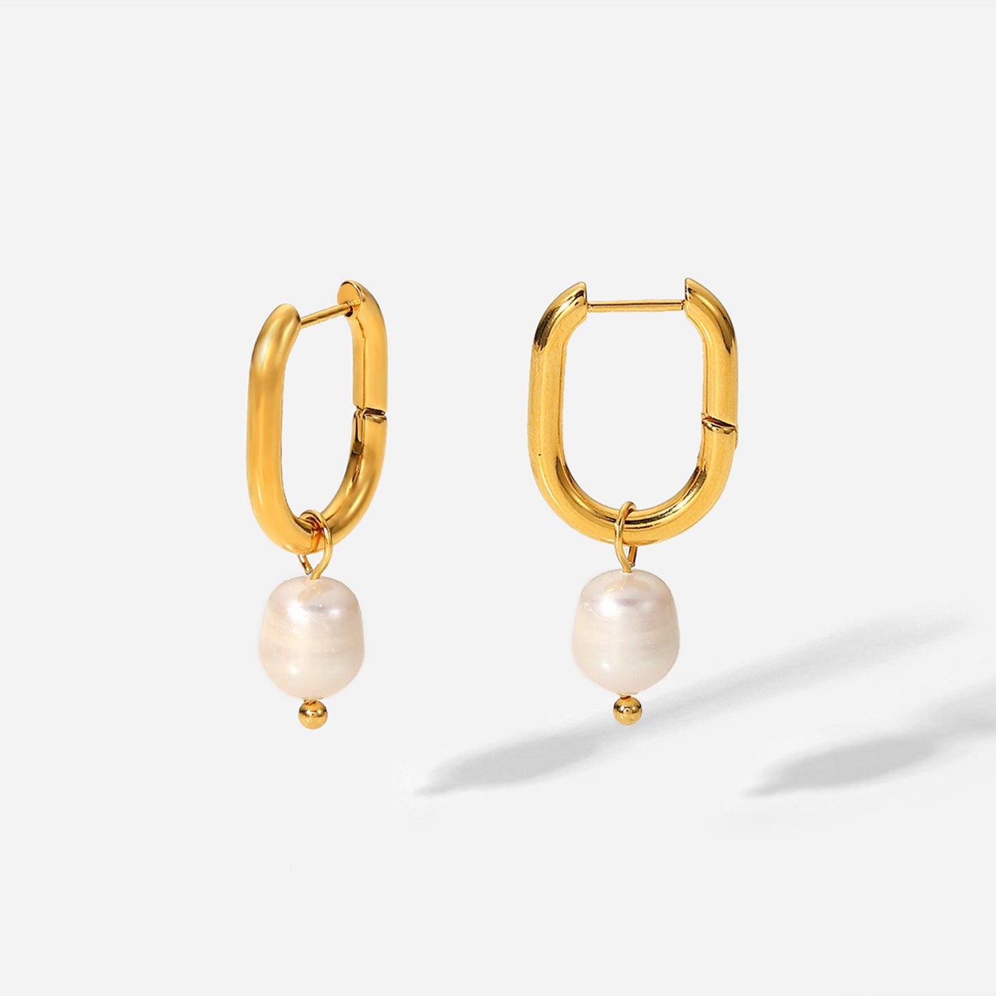 5pcs New Light Pearl Earrings Fashion Simple Pendant Earrings Jewelry Women