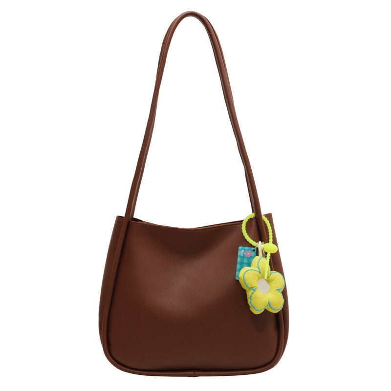 Version Of Fashion Tote Bag Female Autumn And Winter New Commuter Large Capacity Shoulder Bag Leisure Simple Bag
