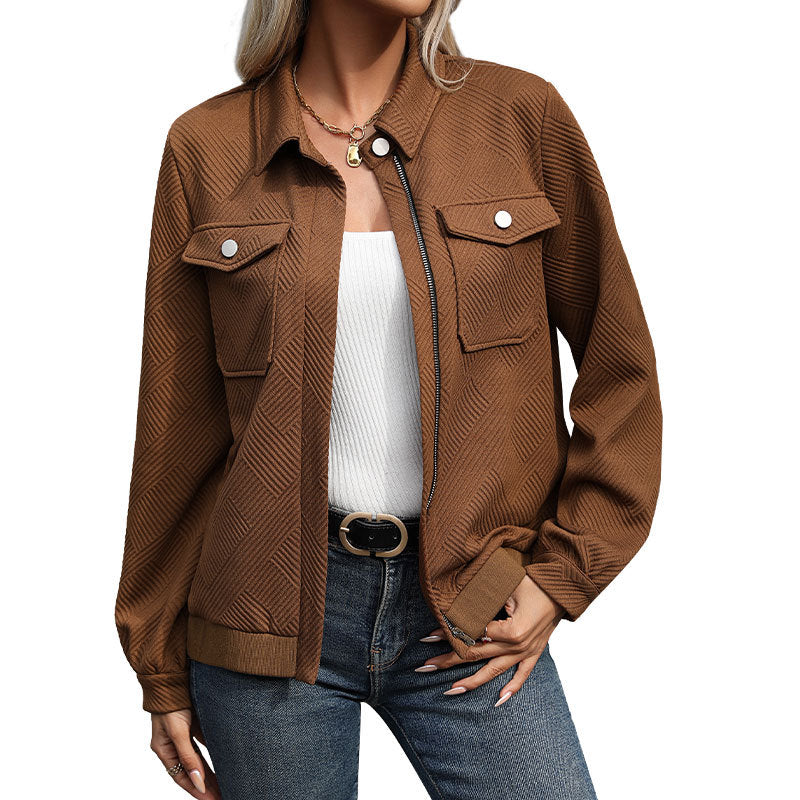 Autumn New Fashion Women's Maillard Jacket