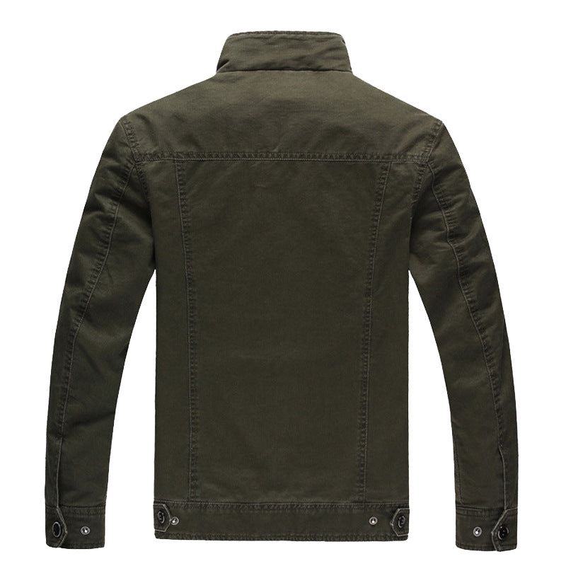 Men's Jacket Casual Special Forces Military Uniform Large Size Flight Suit Outdoor Sports Tooling