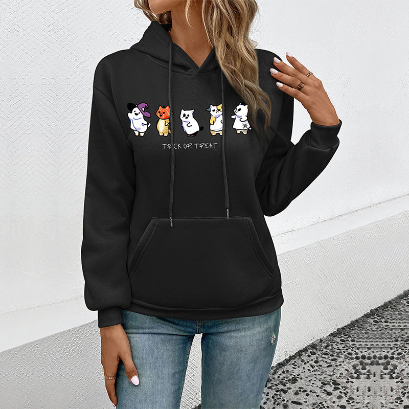New Autumn New Fashion Women Halloween Hoodie Woman
