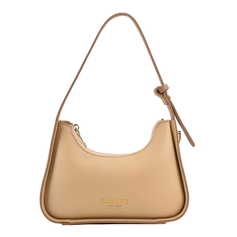 Texture Niche Bag New Female Bag Popular All-In-One Shoulder Underarm Bag Fashion Handbag