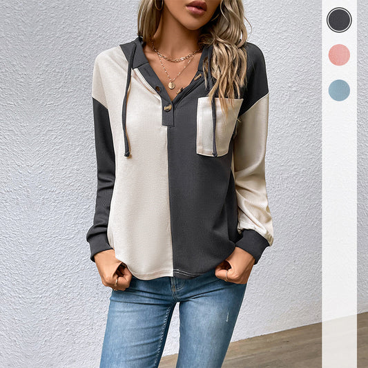 Women's New Color Hooded Ladies Hoodie Spring And Autumn