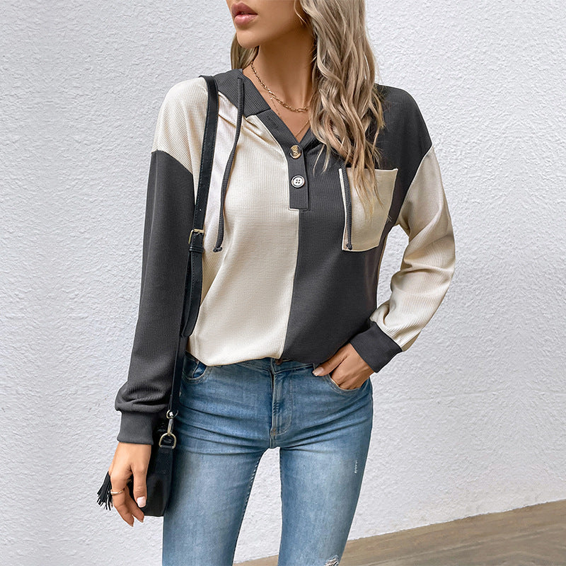 Women's New Color Hooded Ladies Hoodie Spring And Autumn