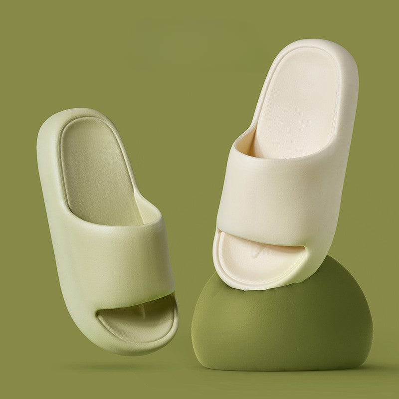 Eva Step On Poop Feeling Thick Soles Anti-Slip Deodorant Outdoor Wear Men And Women Couples Home With Slippers