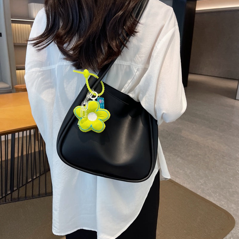 Version Of Fashion Tote Bag Female Autumn And Winter New Commuter Large Capacity Shoulder Bag Leisure Simple Bag