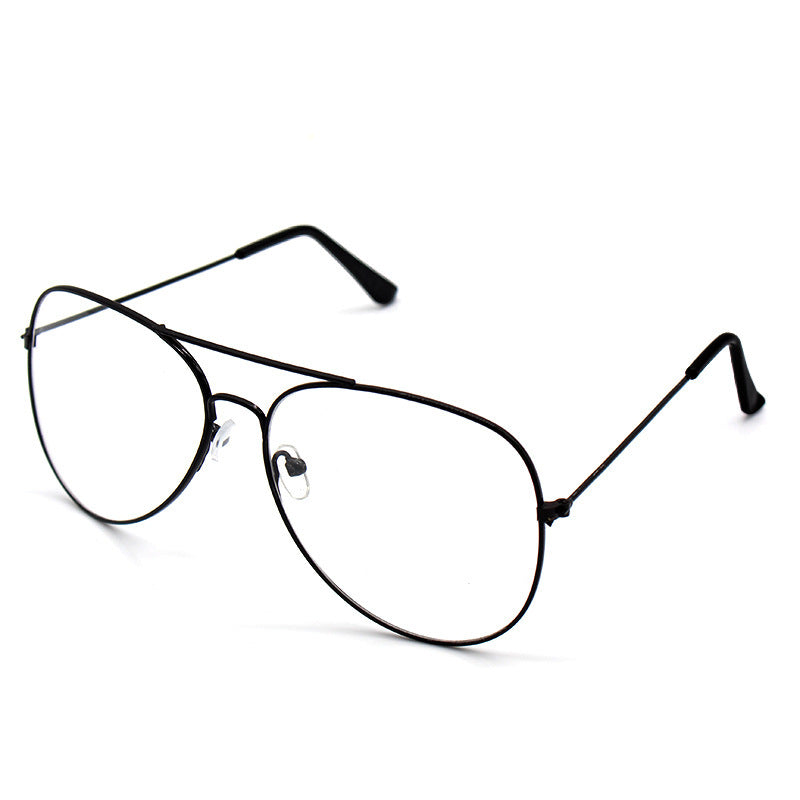 5 pairs New Brilliant Sunglasses Full Color Pilot Goggles Metal Sunglasses Sunglasses Stall