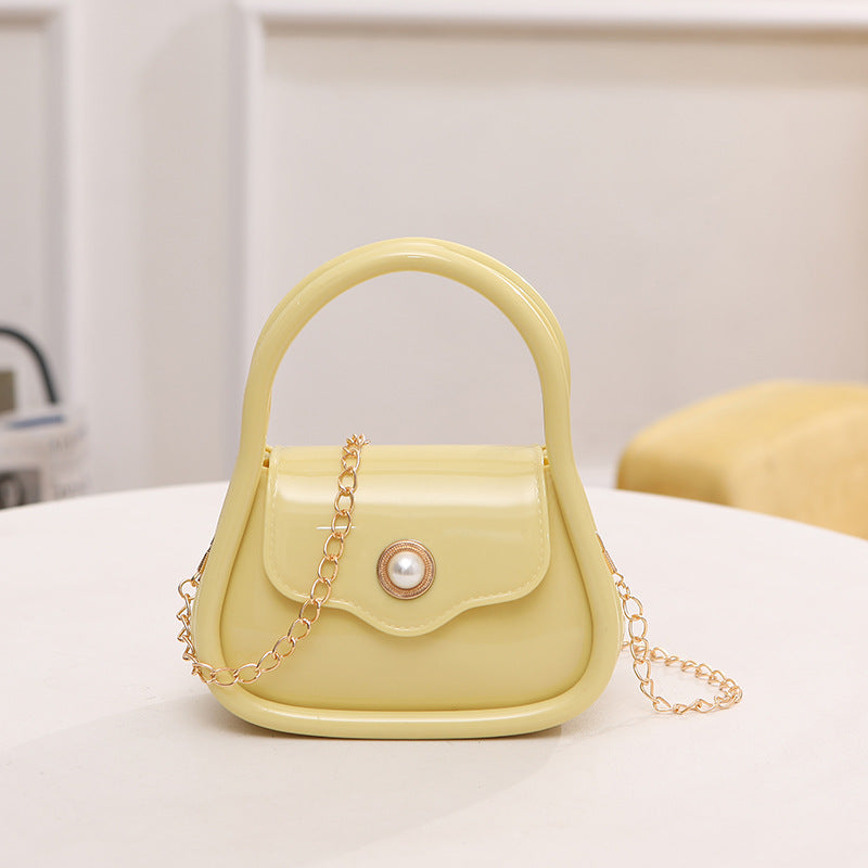 Niche Design Jelly Bag New Chain Bag that Doubles as a Single Shoulder and Crossbody Bag
