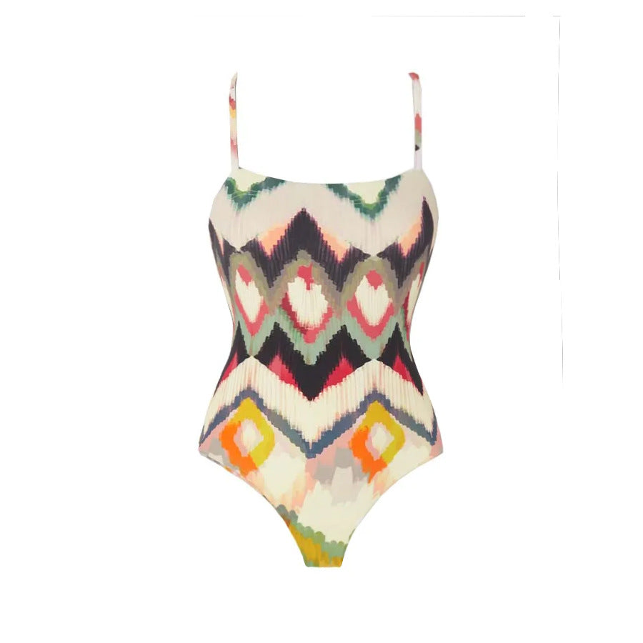 New Gradient Tie-Dye One-Piece Swimsuit For Women