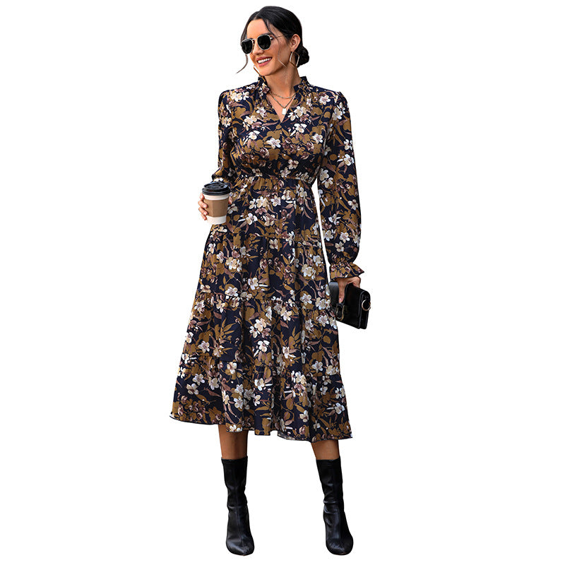 New Fashion Women's Dress In Autumn Female Design Sense