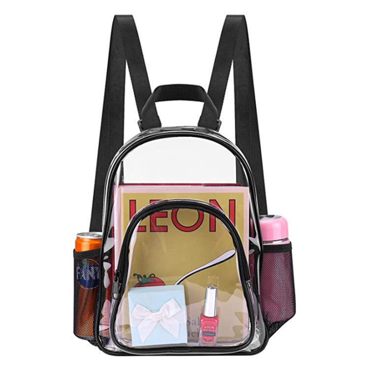 New Pvc Transparent Backpack Male And Female Students Outdoor Sports Travel Large Capacity Fashion Waterproof Schoolbag