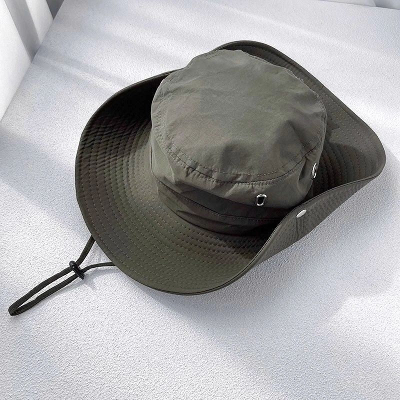 Western Cowboy Hat Female Fisherman Hat Male Summer Vacation Large Brimmed Sun Hat Outdoor Fishing Shade Hiking Hat