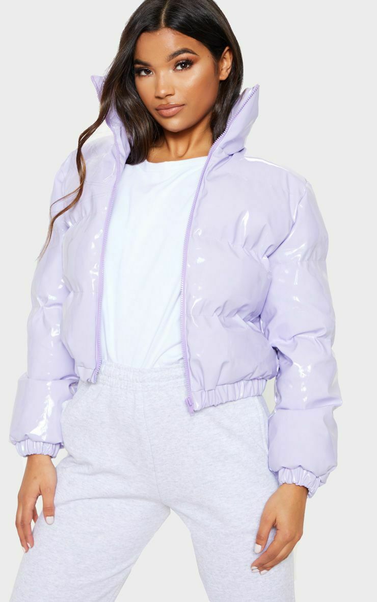 Autumn And Winter Cotton-Padded Jacket Bright Metal Short Women's Cotton-Padded Jacket