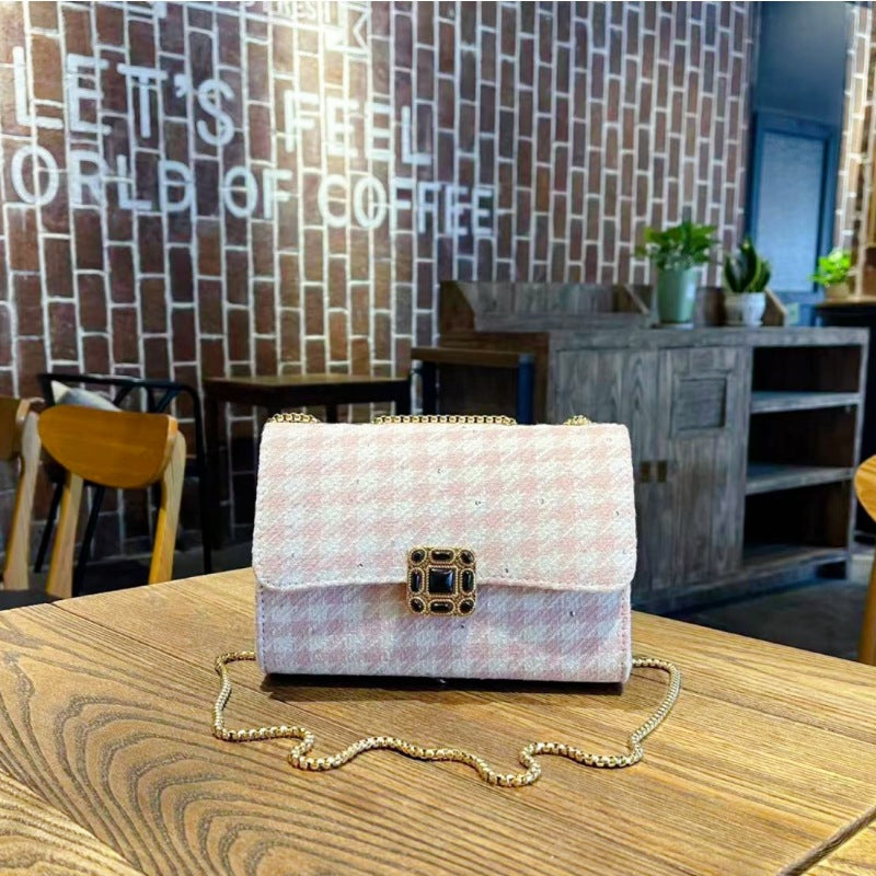 Women's Bag New Fashion Retro Crossbody Bag Senior Sense Handbag