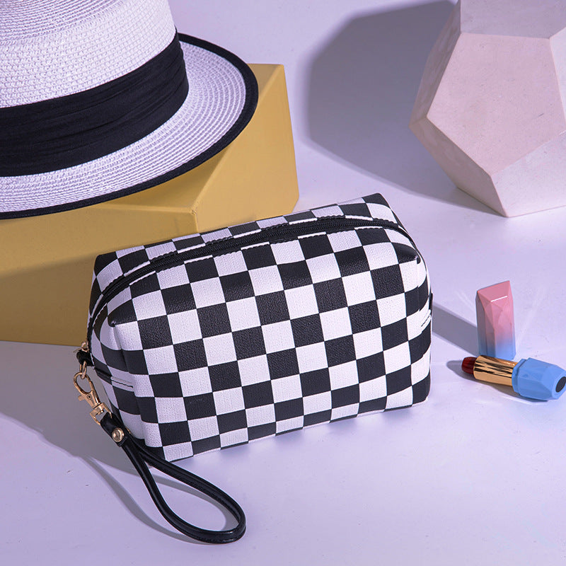 Retro Soft Hand Bag Toiletry Bag Women's Makeup Bag Creative For Bags