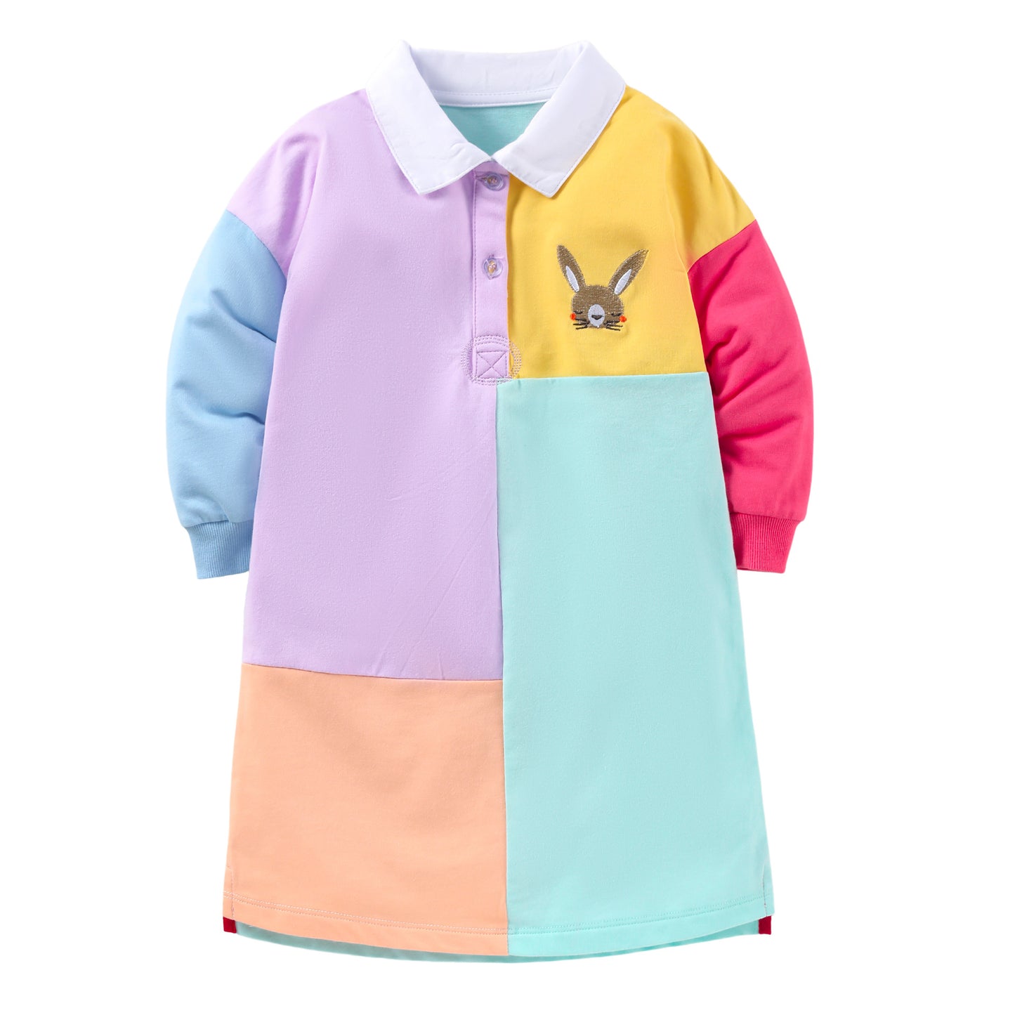 Girls' Skirts Autumn Baby Girls' Children's Skirts Patchwork Cotton Girls' Dresses