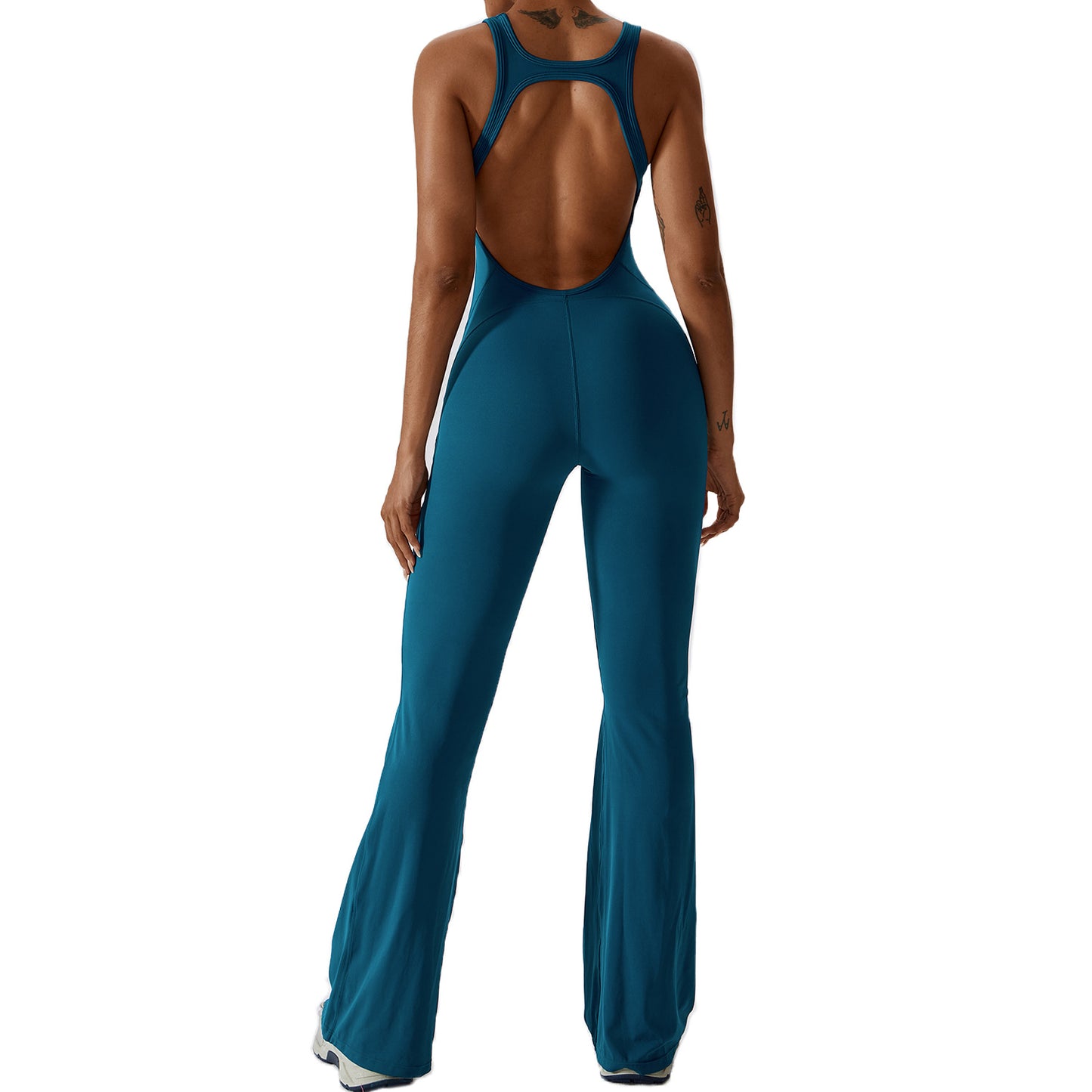 Quick Dry Tight Yoga Dress Dance Sports Fitness Dress Hip Lift Belly Micro La One-Piece Yoga Dress
