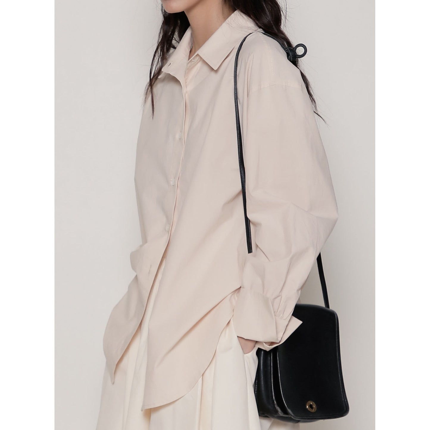 Skin-Friendly Thin Long-Sleeved Loose Shirt For Women