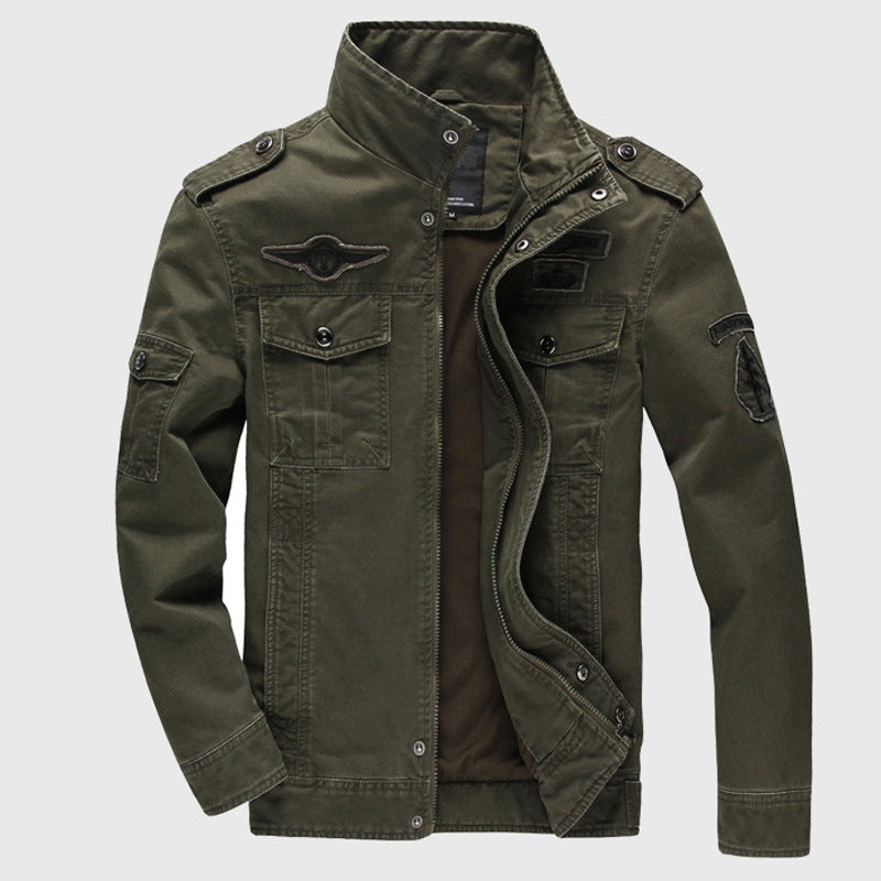 Men's Jacket Casual Special Forces Military Uniform Large Size Flight Suit Outdoor Sports Tooling