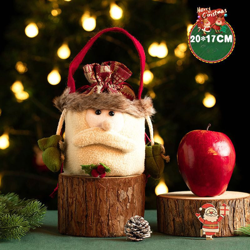 Christmas Decoration Festive Tote Christmas Eve Apple Bag Santa Gadget Stall Start-up Gift Bag