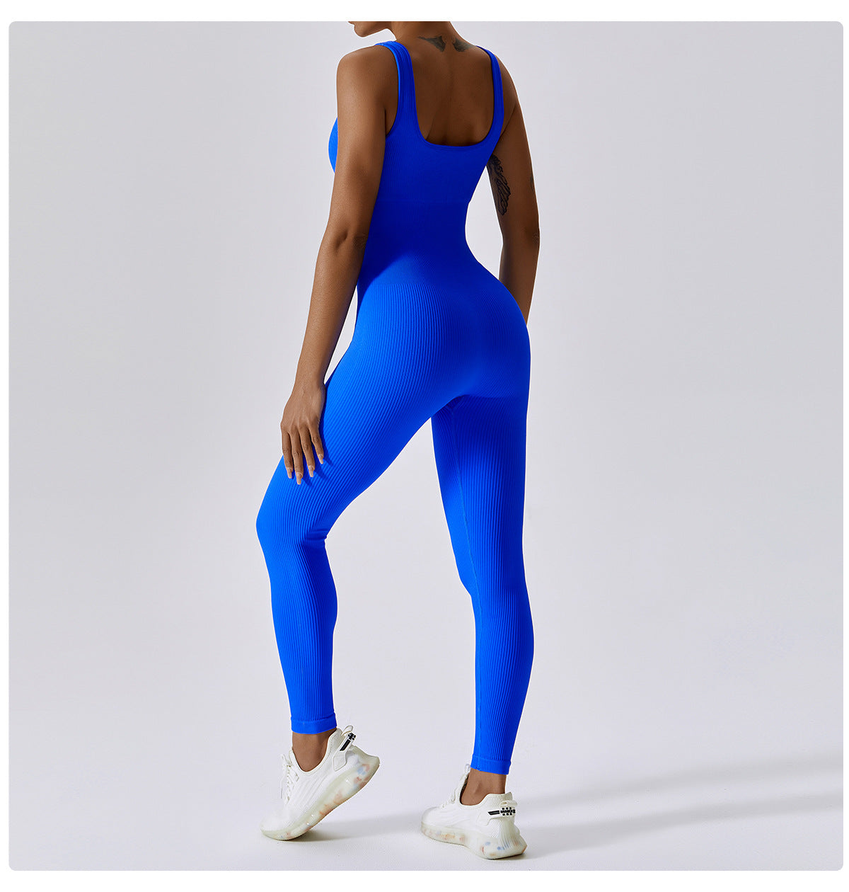 Spring Europe And The United States Seamless One-Piece Yoga Dress Dance Abdominal Slimming Exercise Elastic Bodysuit