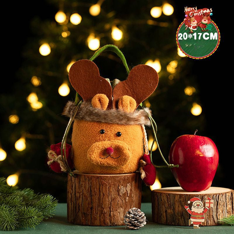 Christmas Decoration Festive Tote Christmas Eve Apple Bag Santa Gadget Stall Start-up Gift Bag