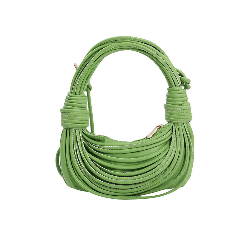 Niche Design New Fashion Personality Ramen Knot Armpit Bag Trend  All-In-One Shoulder Bag