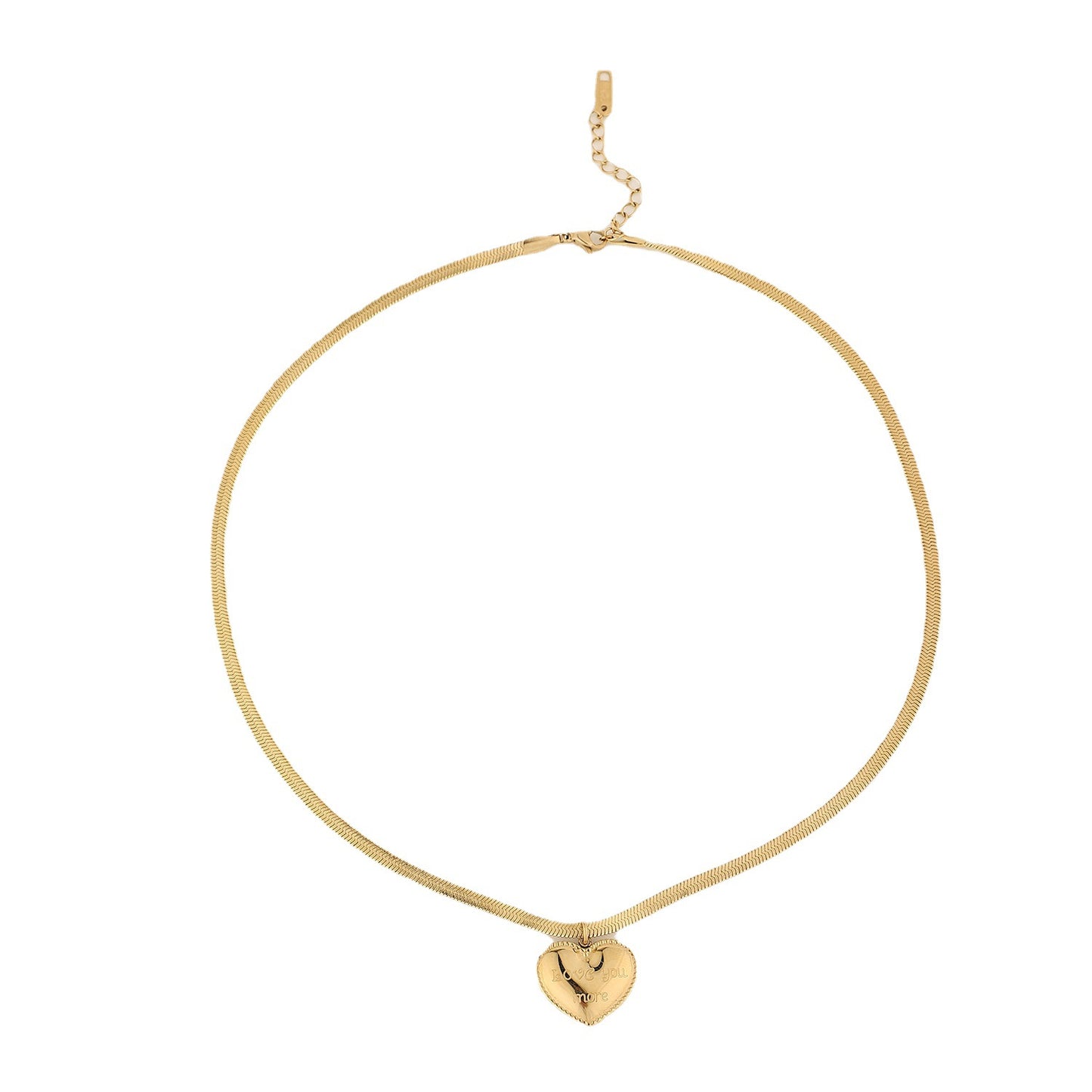 5pcs Designer Stainless Steel Heart Pendant Necklace Fashion Vintage Love Pendant Titanium Steel Necklace For Women