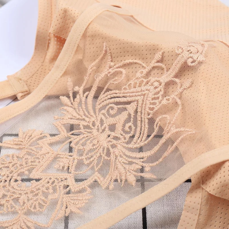 Lace Sexy Bralette Breast Wrap Women's Vest Mesh Flower Harness