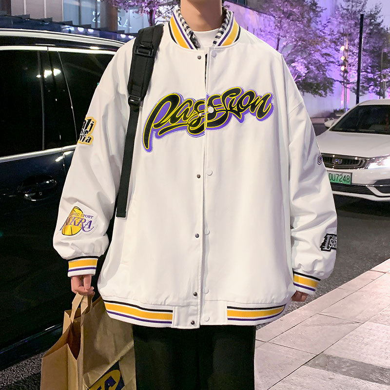 Spring Jacket Men's Loose Harbour Style Casual Student Fashion Men's Top Men's Coat Men's