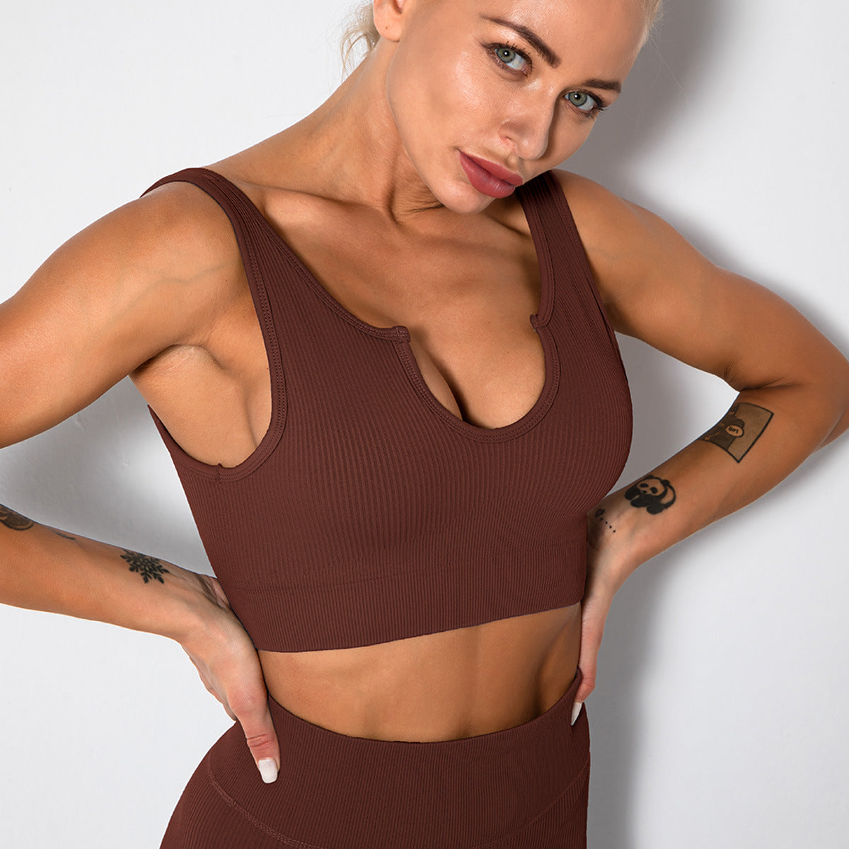 New Seamless Sports Underwear Women's Quick-Drying Bra Shockproof Yoga Running Fitness Bra Vest