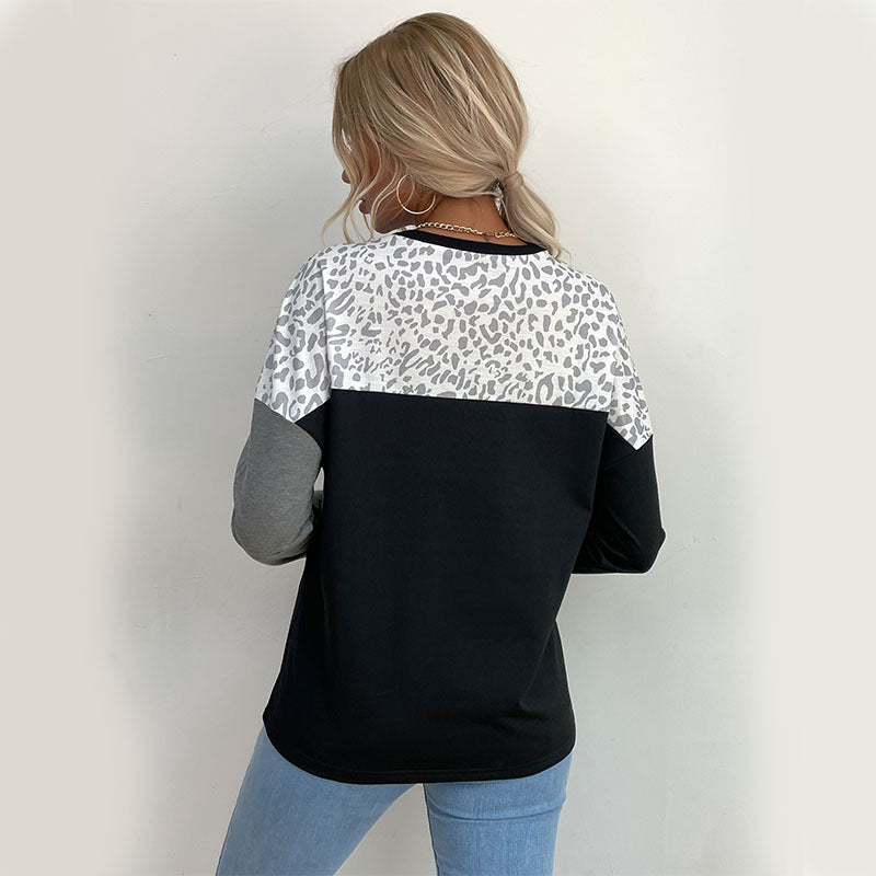 Fashion Women In Autumn To Take Casual Style Long-Sleeved Color Hoodie Women
