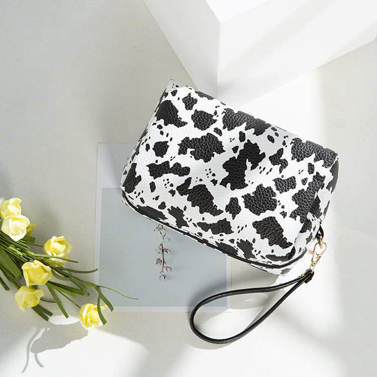 Retro Soft Hand Bag Toiletry Bag Women's Makeup Bag Creative For Bags
