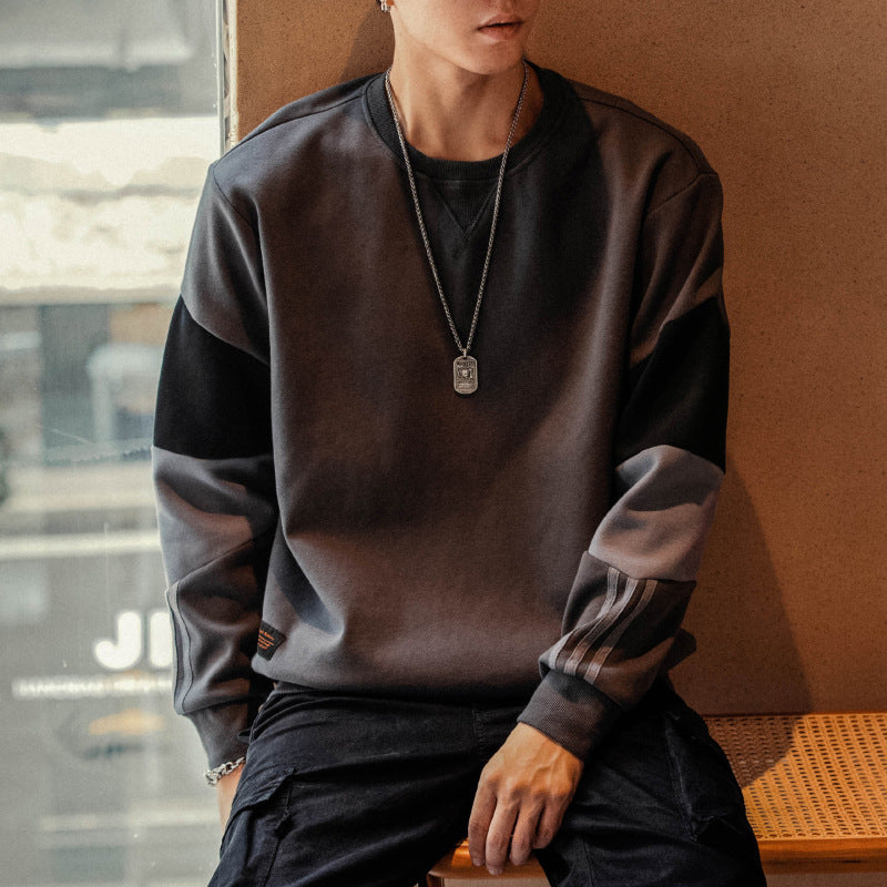 Autumn Loose New Preppy Top Men Spring And Autumn Coat Men Hoodie