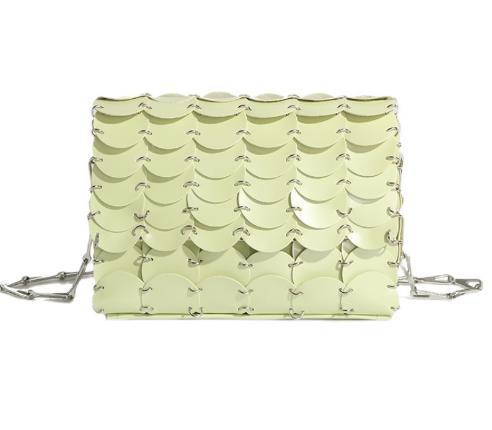 Women's Bag New  The Same Mobile Phone Bag Chain Shiny Piece Bead Bag Single Shoulder Crossbody Bag Small Bag