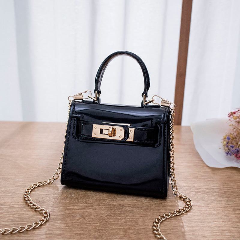 Summer New Kylie Bag Jelly Bag Women's Bag Fashion Mouth Red Envelope Single Shoulder Crossbody Small Bag