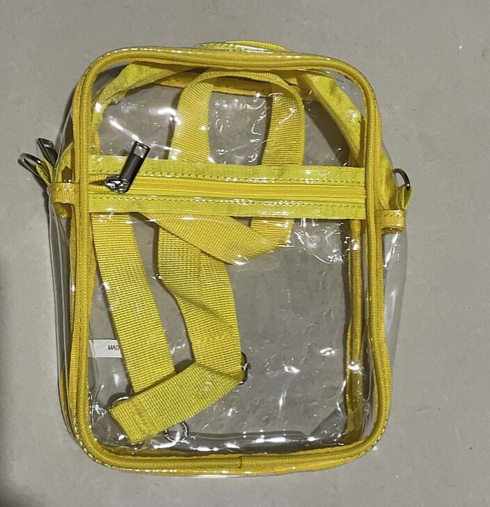 Pvc Single Shoulder Transparent Crossbody Bag Female Jelly Bag All Simple Waterproof Small Square Bag