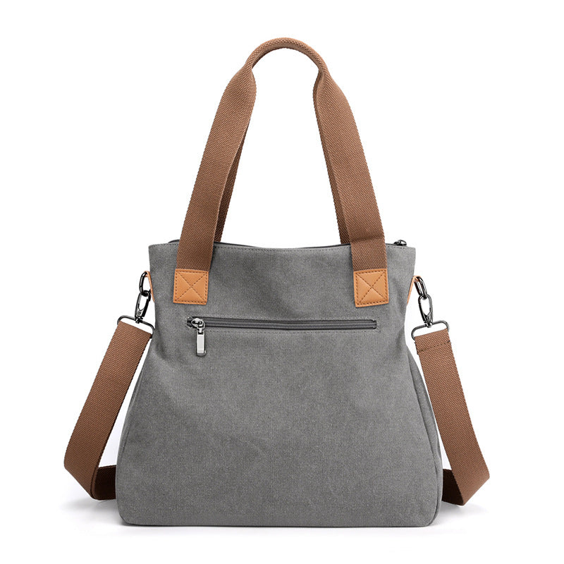 Crossbody Bag Women New All-In-One Portable Large Capacity Women's Bag Canvas Bag Women's Casual Shoulder Bag Women's Bag