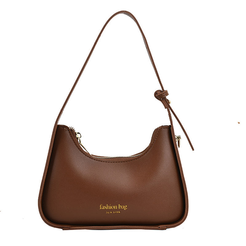 Texture Niche Bag New Female Bag Popular All-In-One Shoulder Underarm Bag Fashion Handbag