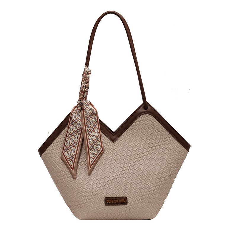 Large Capacity Bag Women New Autumn Premium Sense Commuter Work Shoulder Bag Class Tote Handbag