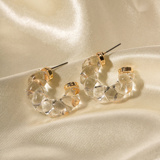 5pcs Original Summer New Personality Earrings Female Fashion Earrings Niche Earrings Accessories
